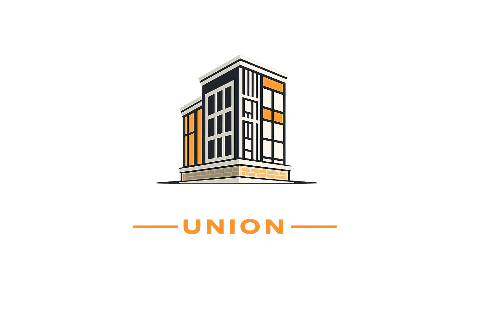 A logo with a building and the words "Penn Avenue Union" on a green background.